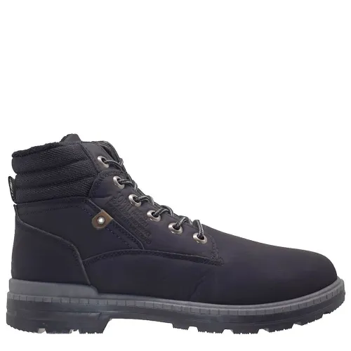 A6604B  Ανδρικό Μποτάκι TENDENZ Μαύρο