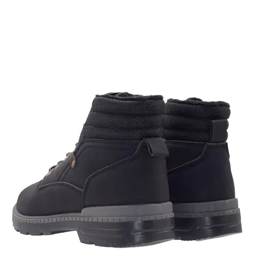 A6604B  Ανδρικό Μποτάκι TENDENZ Μαύρο