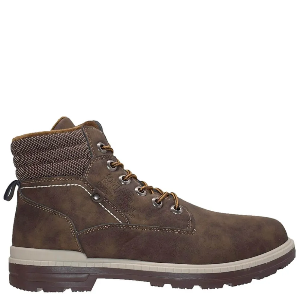 A6604BR Men's Boots TENDENZ Brown A6604BR Men's Boots TENDENZ Brown