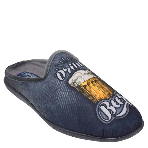 A6608GR Men's Slippers FAME Grey A6608GR Men's Slippers FAME Grey