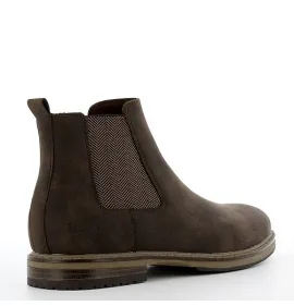 A6611BR  Ανδρικό Μποτάκι  LEE COOPER Καφέ