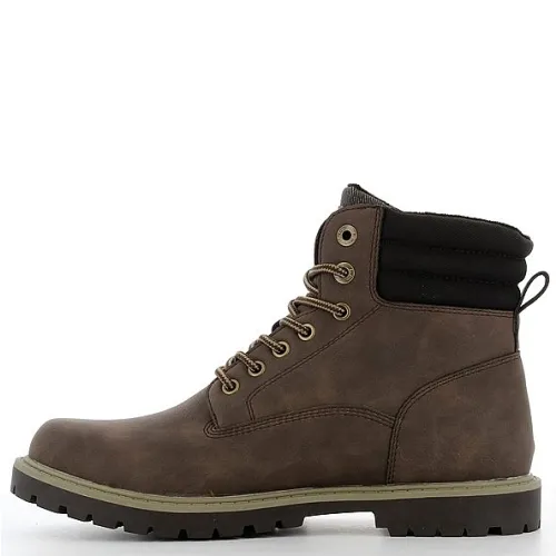 A6612BR  Ανδρικό Μποτάκι  LEE COOPER Καφέ