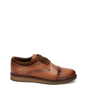 A6622-1T  Men's Leather Loafers GALE Tan