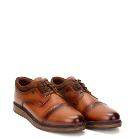 A6622-1T  Men's Leather Loafers GALE Tan