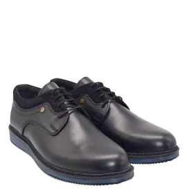 A6622B Men's Leather Anatomical GALE  Black