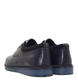 A6622B Men's Leather Anatomical GALE  Black