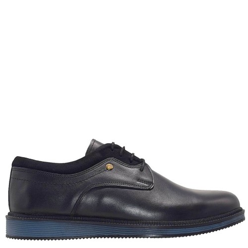 A6622B Men's Leather Anatomical GALE  Black A6622B Men's Leather Anatomical GALE  Black