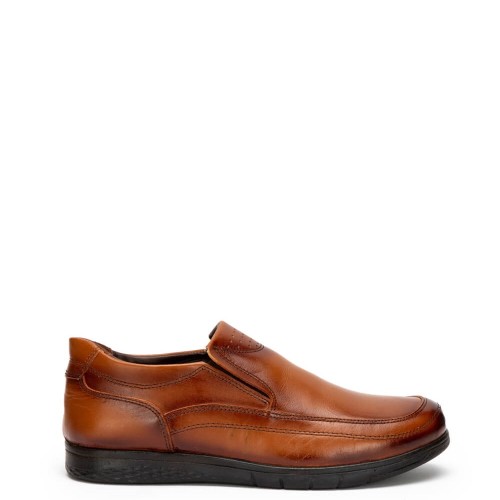 A6624T Men's Leather Comfort Shoes GALE Tan A6624T Men's Leather Comfort Shoes GALE Tan
