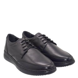 A6625B Men's Leather Comfort Shoes GALE Black