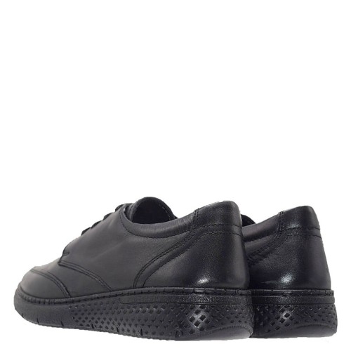 A6625B Men's Leather Comfort Shoes GALE Black A6625B Men's Leather Comfort Shoes GALE Black