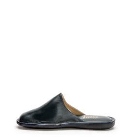 A6627BL Men's Leather Anatomical Slippers Fame Blue A6627BL Men's Leather Anatomical Slippers Fame Blue