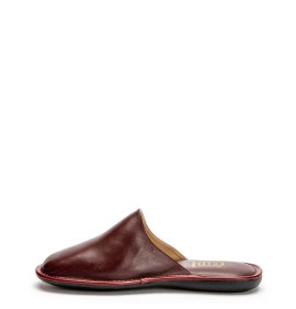 A6627BO Men's Leather Anatomical Slippers FAME Burgundy A6627BO Men's Leather Anatomical Slippers FAME Burgundy