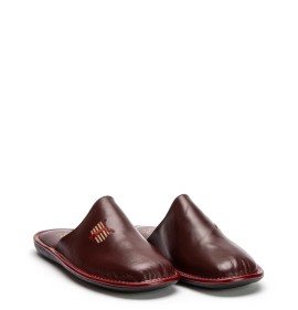 A6627BO Men's Leather Anatomical Slippers FAME Burgundy A6627BO Men's Leather Anatomical Slippers FAME Burgundy