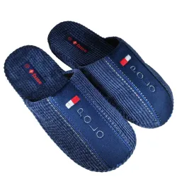 A6632BL Ανδρική Παντόφλα FAME Μπλε