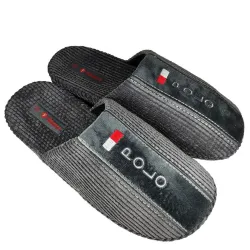 A6632GR Ανδρική Παντόφλα FAME Γκρι