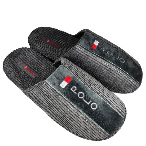 A6632GR Men's Slippers FAME Grey A6632GR Men's Slippers FAME Grey