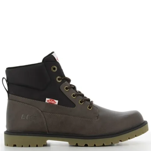 A6635BR Ανδρικό Μποτάκι  LEE COOPER Καφέ