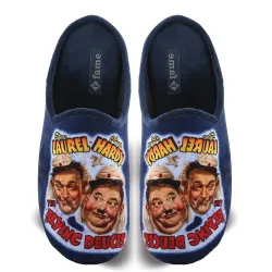 A6637BL Men's Slippers FAME Blue