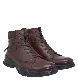 A6638BR  Ανδρικό Ορειβατικό Μποτάκι GALE Καφέ