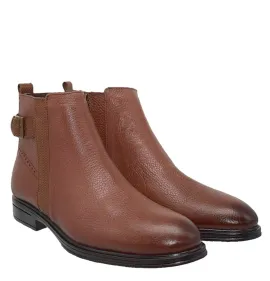 A6639T Ανδρικό  Δερμάτινο  Μποτάκι  GALE Ταμπά