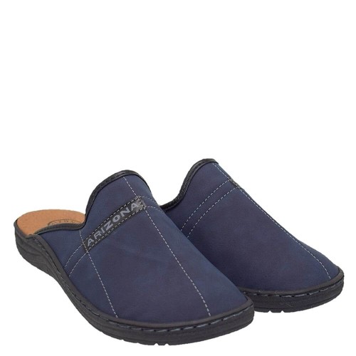 A6643BL Men's Slippers ARIZONA Blue A6643BL Men's Slippers ARIZONA Blue