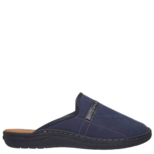 A6643BL Men's Slippers ARIZONA Blue A6643BL Men's Slippers ARIZONA Blue