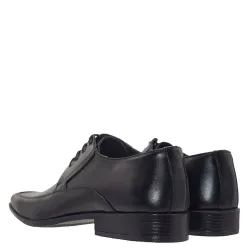 A6644B Men's Leather Dress Shoes Black