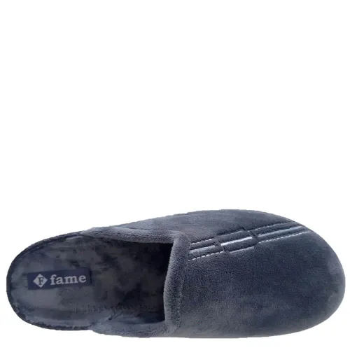 A6646GR Ανδρική Παντόφλα FAME Γκρι A6646GR Ανδρική Παντόφλα FAME Γκρι