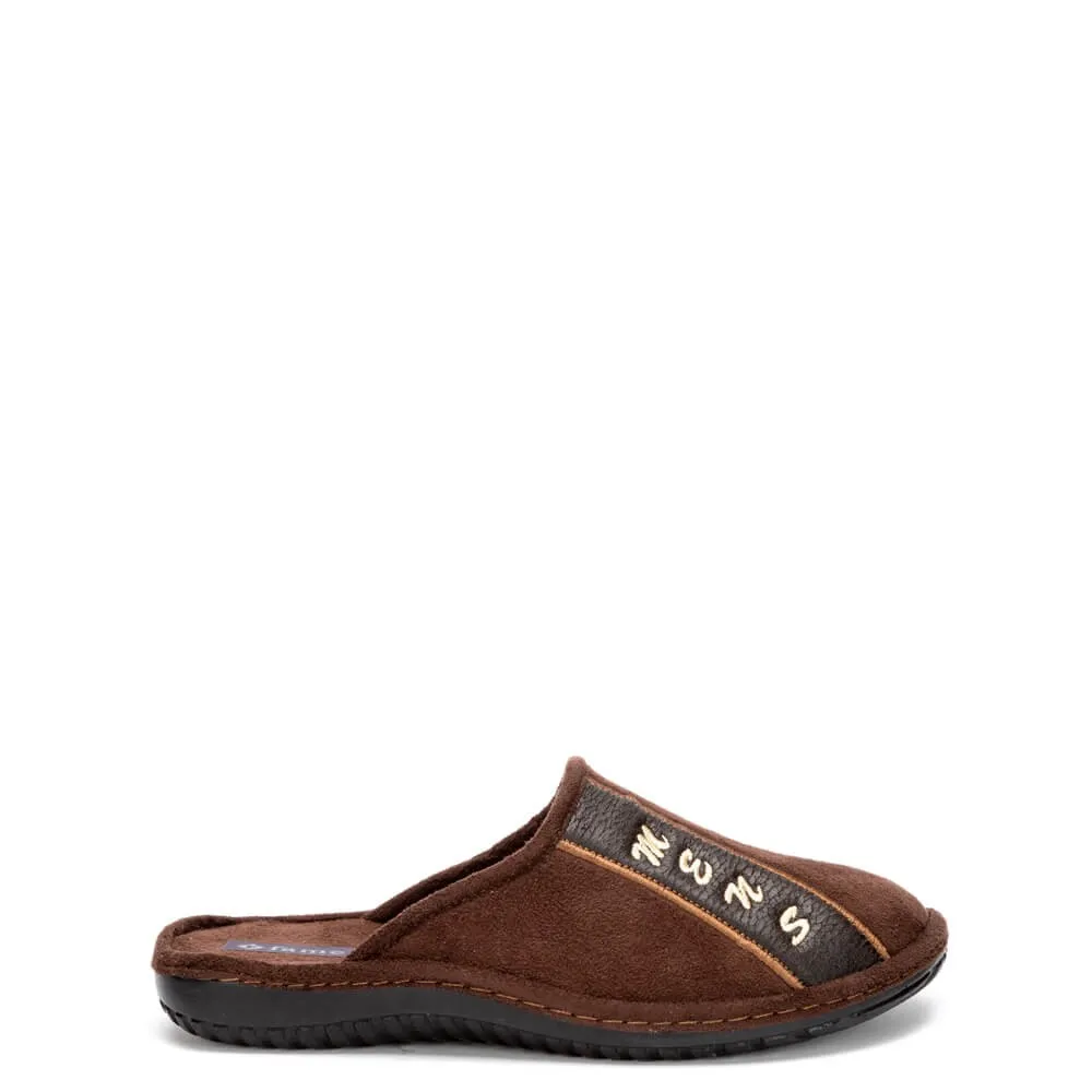 A6657BR Ανδρική Παντόφλα FAME Καφέ A6657BR Ανδρική Παντόφλα FAME Καφέ