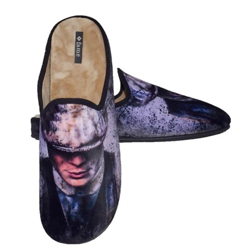 A6660B Men's Slippers FAME Peaky Blinders Black A6660B Men's Slippers FAME Peaky Blinders Black