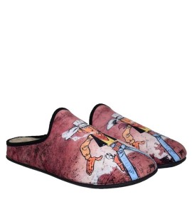 A6661BR Men's Slippers FAME Lucky Luke Brown A6661BR Men's Slippers FAME Lucky Luke Brown