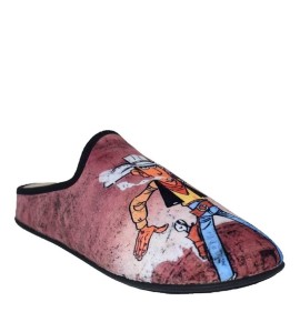 A6661BR Men's Slippers FAME Lucky Luke Brown A6661BR Men's Slippers FAME Lucky Luke Brown