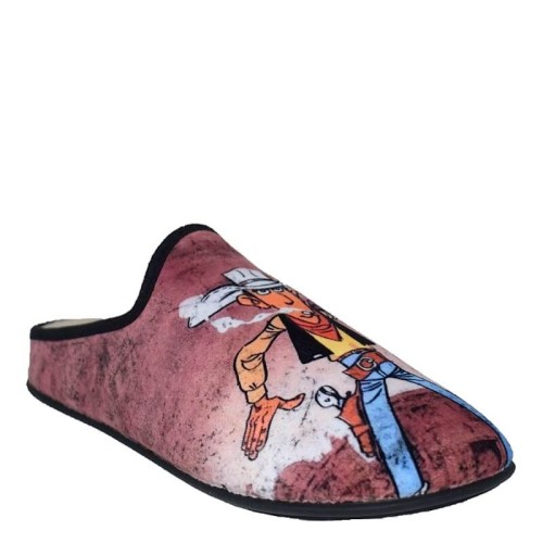 A6661BR Men's Slippers FAME Lucky Luke Brown A6661BR Men's Slippers FAME Lucky Luke Brown