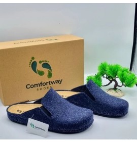 A6662BL Ανατομική Παντόφλα COMFORTWAY Μπλε A6662BL Ανατομική Παντόφλα COMFORTWAY Μπλε