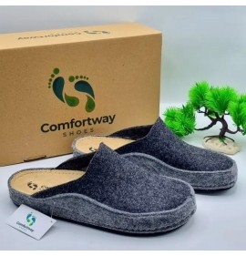 A6685GR Ανατομική Παντόφλα COMFORTWAY Γκρι A6685GR Ανατομική Παντόφλα COMFORTWAY Γκρι