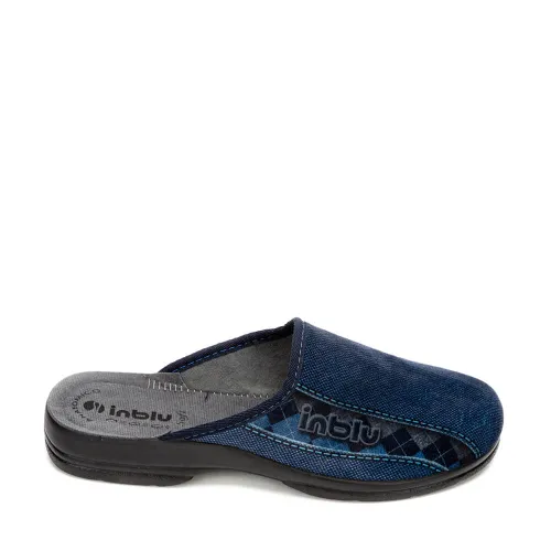 A6689BL Men's Anatomic Slippers INBLU Blue A6689BL Men's Anatomic Slippers INBLU Blue