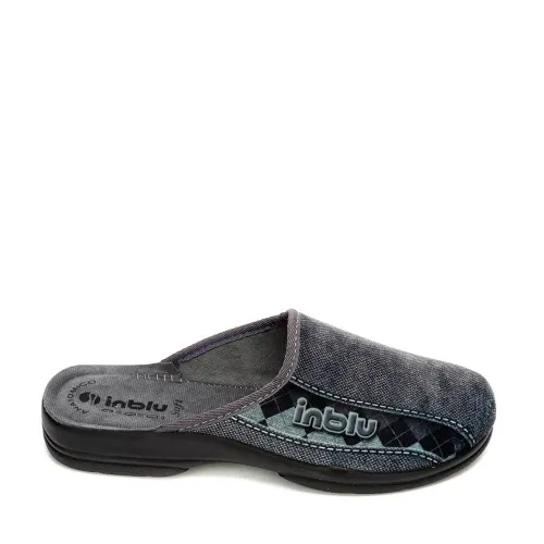 A6689GR Men's Anatomic Slippers INBLU Grey A6689GR Men's Anatomic Slippers INBLU Grey