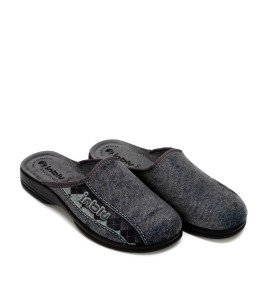 A6689GR Men's Anatomic Slippers INBLU Grey A6689GR Men's Anatomic Slippers INBLU Grey