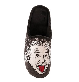 A6690B Μen's Slippers FAME Einstein Black A6690B Μen's Slippers FAME Einstein Black