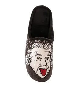 A6690B Ανδρική Παντόφλα FAME Αϊνστάιν Μαύρο