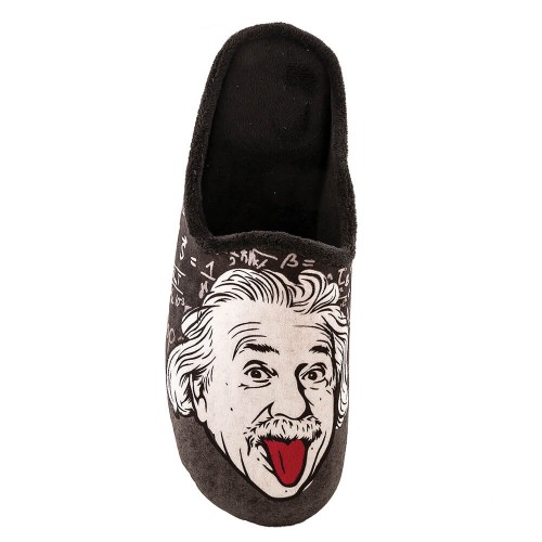 A6690B Μen's Slippers FAME Einstein Black A6690B Μen's Slippers FAME Einstein Black