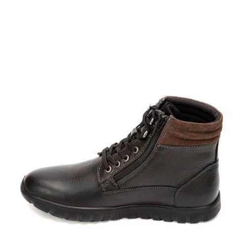 A6691B Men's Leather Anatomic Boot AEROSTEP Black A6691B Men's Leather Anatomic Boot AEROSTEP Black