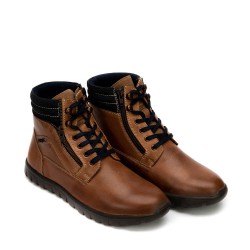 A6691T Men's Leather Anatomic Boot AEROSTEP Tan