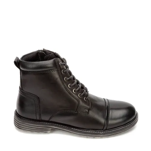 A6692B Ανδρικό Ανατομικό Μποτάκι AEROSTEP Μαύρο A6692B Ανδρικό Ανατομικό Μποτάκι AEROSTEP Μαύρο