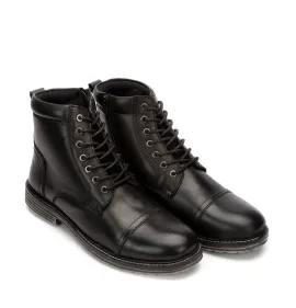 A6692B Ανδρικό Ανατομικό Μποτάκι AEROSTEP Μαύρο A6692B Ανδρικό Ανατομικό Μποτάκι AEROSTEP Μαύρο