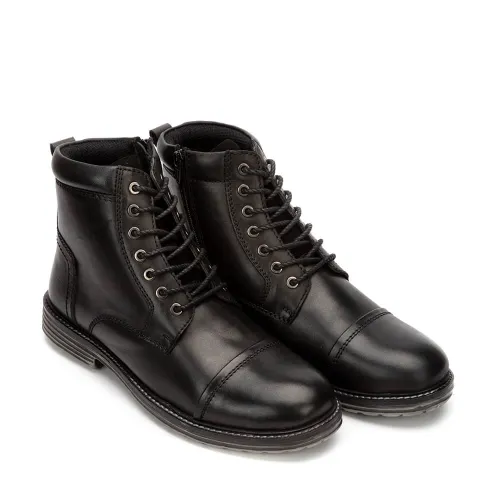 A6692B Ανδρικό Ανατομικό Μποτάκι AEROSTEP Μαύρο A6692B Ανδρικό Ανατομικό Μποτάκι AEROSTEP Μαύρο