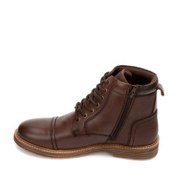 A6692BR Men's Leather Anatomic Boot AEROSTEP Brown