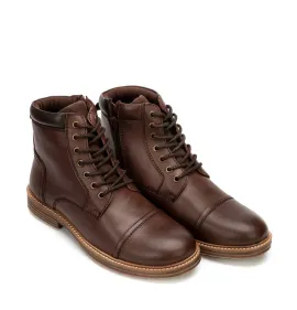 A6692BR Ανδρικό Ανατομικό Μποτάκι AEROSTEP Καφέ A6692BR Ανδρικό Ανατομικό Μποτάκι AEROSTEP Καφέ
