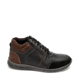 A6693B Ανδρικό Ανατομικό Μποτάκι AEROSTEP Μαύρο A6693B Ανδρικό Ανατομικό Μποτάκι AEROSTEP Μαύρο