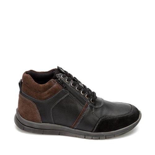 A6693B Men's Leather Anatomic Boot AEROSTEP Black A6693B Men's Leather Anatomic Boot AEROSTEP Black